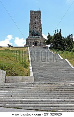 Shipka Pass, Bulgaria - 15 July 2015: Monument Of Liberty. Memorial To The Fallen For The Liberation