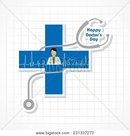 Vector Illustration Of National Doctors Day Stock Image And Symbols