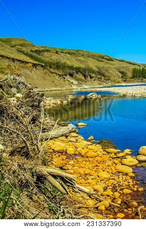 Bow River, Wyndham/carlsland Provincial Park, Alberta, Canada