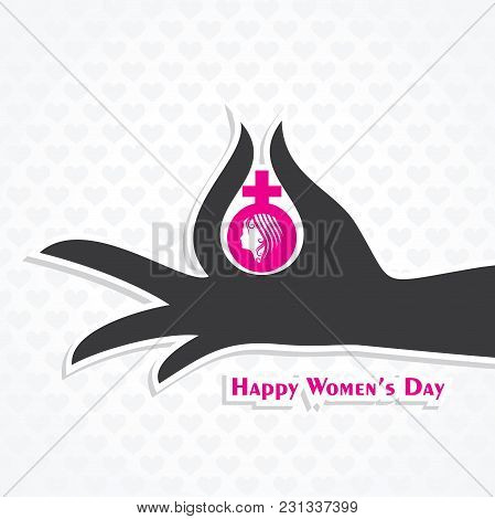 Vector Illustration Of International Women Day Stock Image And Symbols