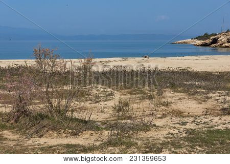 Amazing View Of Skala Sotiros, Thassos Island, East Macedonia And Thrace, Greece