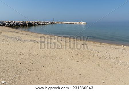 Amazing View Of Skala Sotiros, Thassos Island, East Macedonia And Thrace, Greece