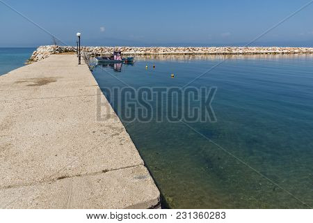 Amazing View Of Skala Sotiros, Thassos Island, East Macedonia And Thrace, Greece