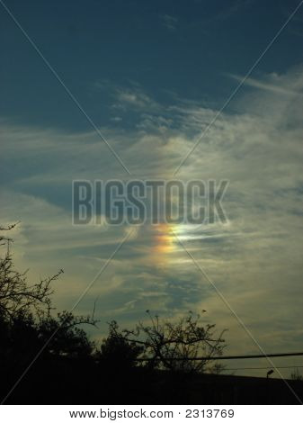 Regenboog In de lucht
