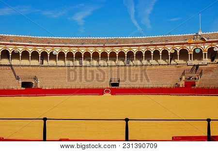 Plaza De Toros De La Maestranza, The Famous Bullring Of Seville - Andalusia, Spain, 29 October 2007