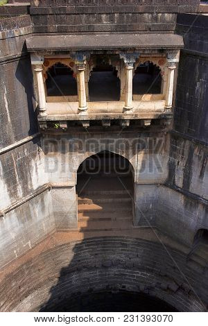 Long Shot Of Bara Motachi Vihir From Maharastra, India