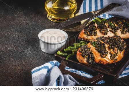 Pollo A Fisarmonica Con Ricotta E Spinaci
