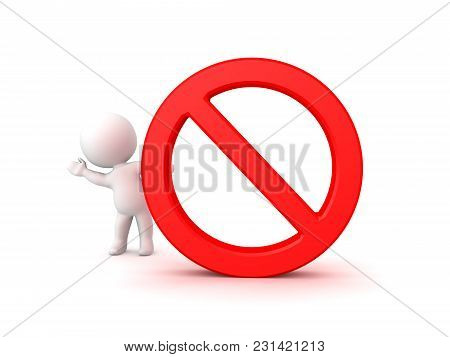 3D Character Waving From Behind No Symbol