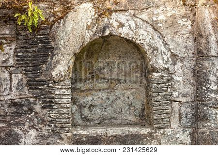 The Remains Of Lysekloster, Lyse Mariakloster, Ruined Monastery In South Western Norway. Old Buildin