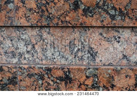 Tiles Of Polished Pink Granite (front View)