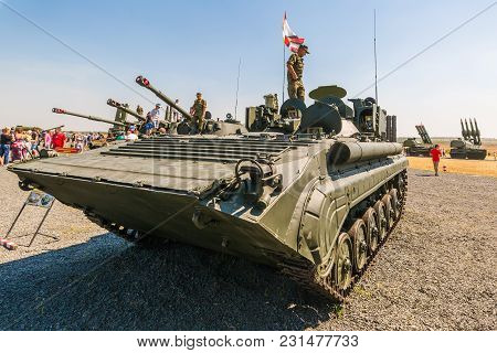 Kadamovskiy Training Ground, Rostov Region, Russia, 26 August 2017: International Military Technical