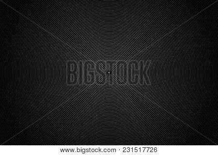 Glowing Futuristic Screen, Montor. Abstract Radial Linear Tech Background, Template, Banner, Flyer, 