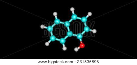 1-naphthol Or A-naphthol Is A Fluorescent Organic Compound With The Formula C10h7oh. It Is A White S