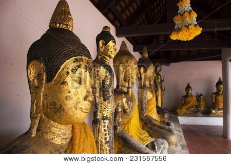 Wat Phra Borommathat Chaiya Temple In Chaiya District In Surat Thani, Thailand