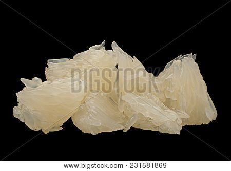 Pomelit Hybrid Pomelo And Greapefruit Isolated On Black Background