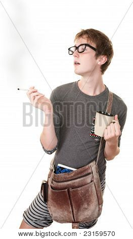Teen Rauchen Zigarette