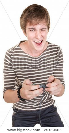 Teen med Controller
