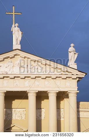 St. Stanislaus And St Ladislaus Cathedral In Vilnius, Lithuania