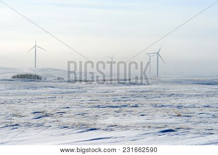 Wind Power Plants In Winter.
Wind Power Is The Use Of Air Flow Through Wind Turbines To Mechanically