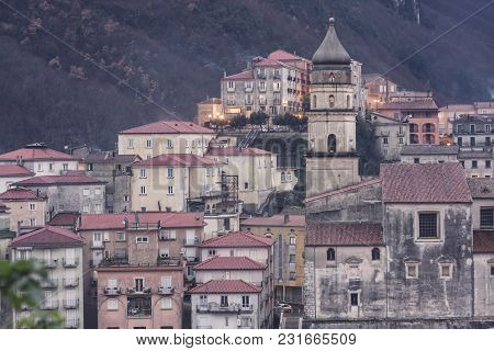 Glimpse Of The City Of Campagna In The Province Of Salerno To Understand A Concept Of Tourism Famous