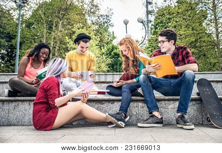 Young Students Outdoors