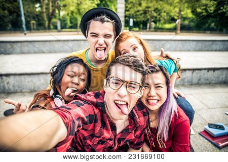 Young Students Outdoors