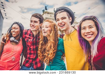 Young Students Outdoors