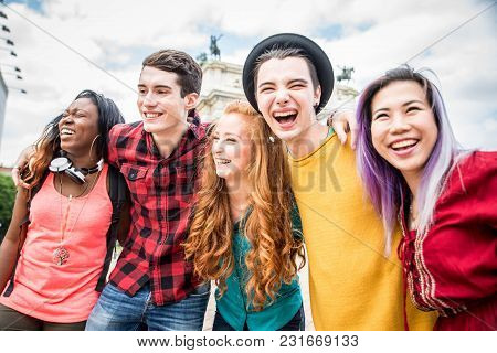 Young Students Outdoors