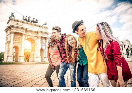 Young Students Outdoors