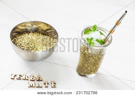 Terere. Frozen Yerba Mate Drink For Hot Days