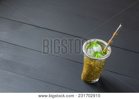 Terere. Frozen Yerba Mate Drink For Hot Days