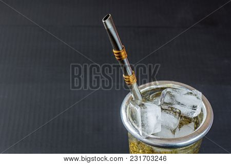 Terere. Frozen Yerba Mate Drink For Hot Days
