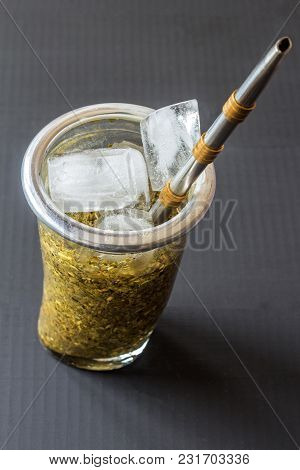 Terere. Frozen Yerba Mate Drink For Hot Days
