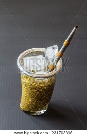 Terere. Frozen Yerba Mate Drink For Hot Days