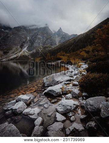 Morskie Oko Lake In Tatra Mountains In Poland