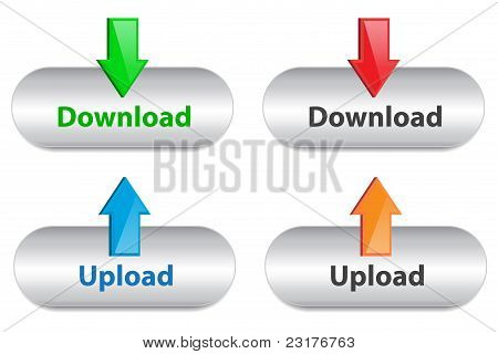 Download a Upload ikony