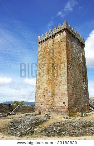 ปราสาท Melgaco ในตอนเหนือของโปรตุเกส
