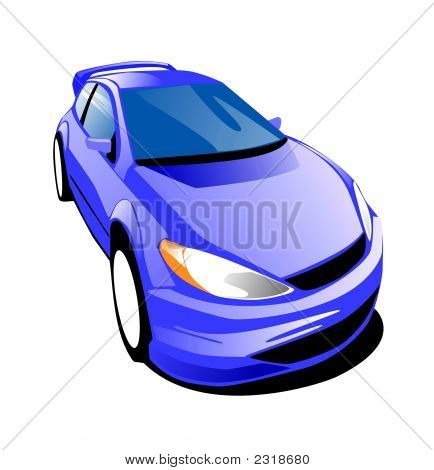 Fast Car  Blue