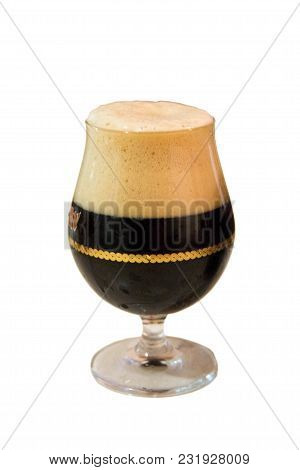 Glass With Dark Beer