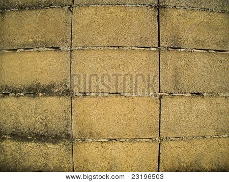 Betonstein Mauer