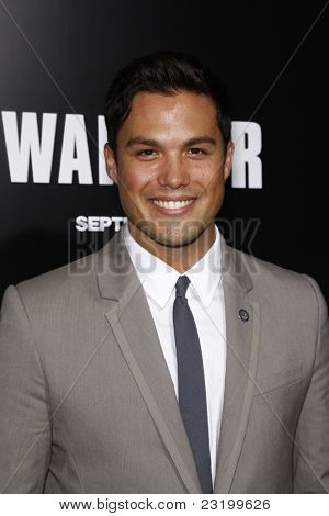 LOS ANGELES - SEP-6: Michael Copon bei der Weltpremiere von 'Warrior' am 6. September 2011 im Los einen