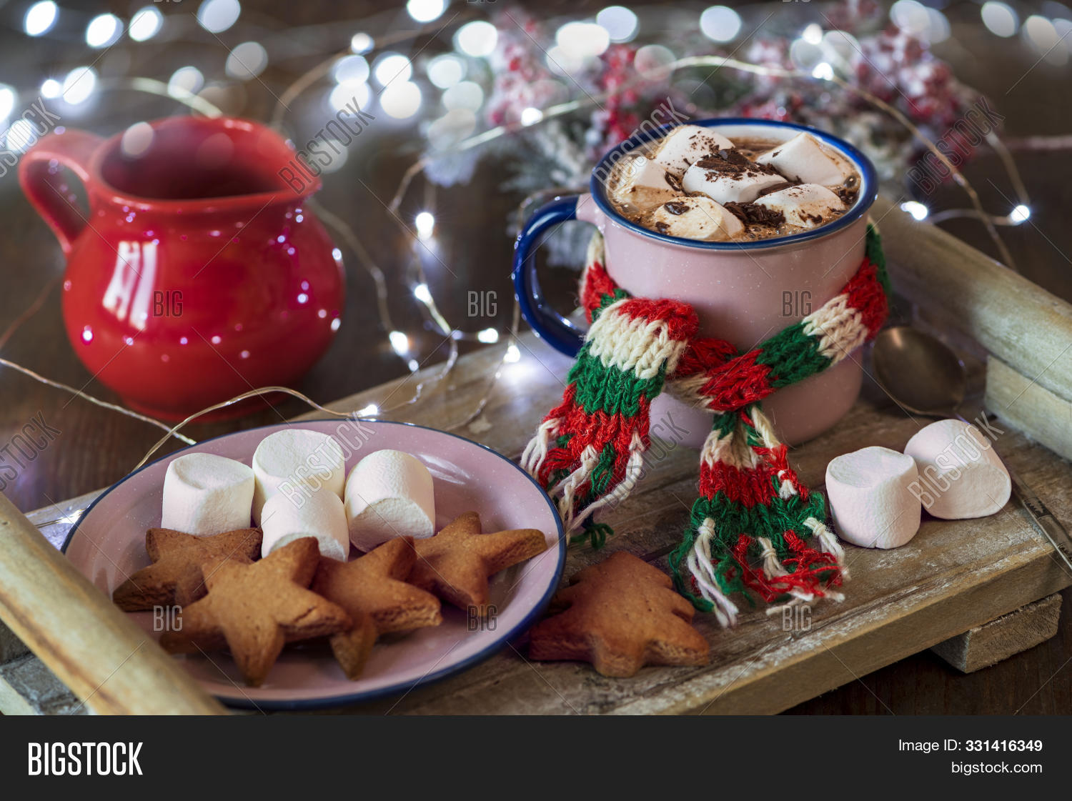 Winter Hot Drink Cocoa Image Photo Free Trial Bigstock