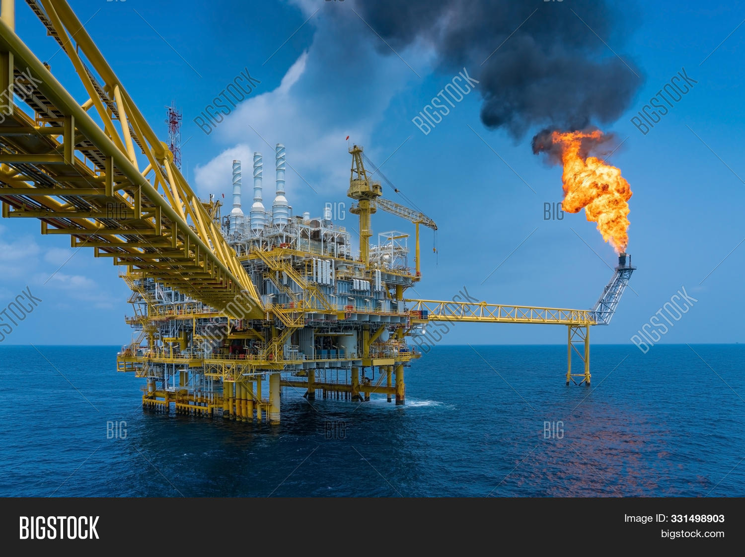 Offshore Oil Gas Image & Photo (Free Trial) Bigstock