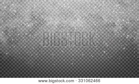 Falling Snow On Vector Photo Free Trial Bigstock