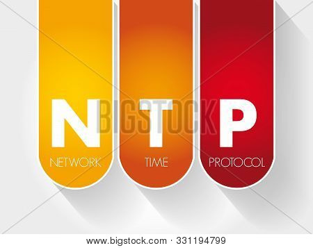 Ntp - Network Time Protocol Acronym, Technology Concept Background