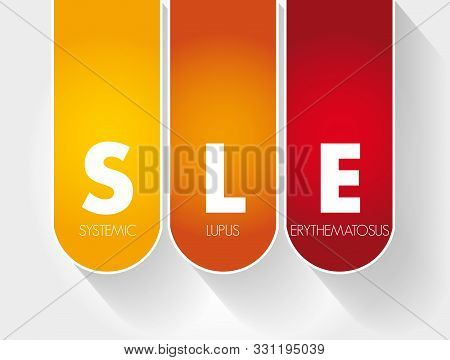 Sle - Systemic Lupus Erythematosus Acronym, Medical Concept Background