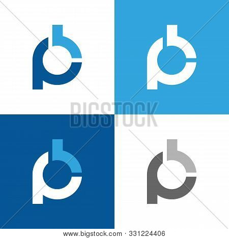 Initial Letter Pb Logo Design. Vector Illustration Design