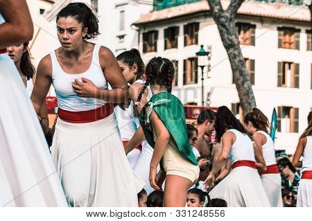 Rome Italy September 29, 2019 Celebrations Of The 150th Anniversary Of The Italian Gymnastics Federa
