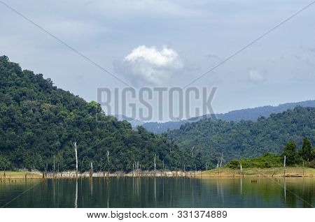 Beautiful Nature Of Tropical Rain-forest At Royal Belum State Park, Perak Malaysia.