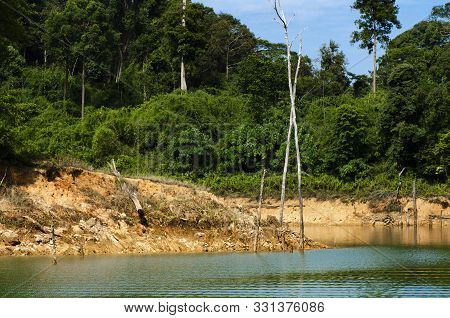 Beautiful Nature Of Tropical Rain-forest At Royal Belum State Park, Perak Malaysia.